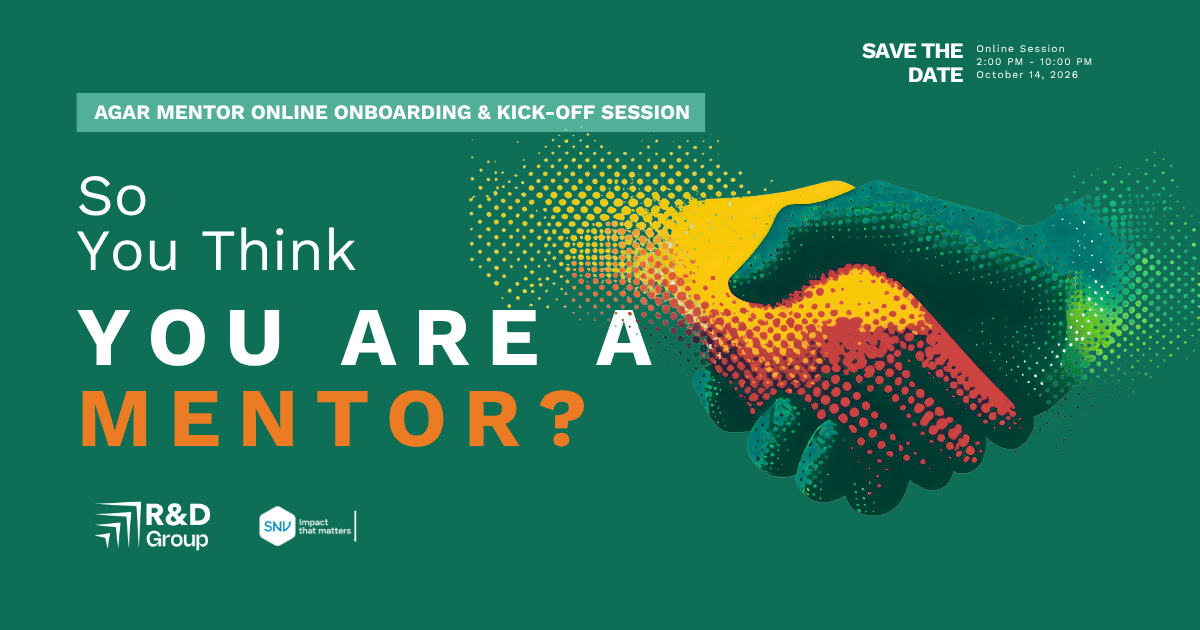 AGAR Mentor Onboarding & Kick-Off Session (Second Cohort)